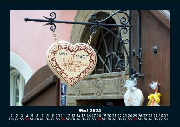 Produktbild: Prag 2025 Fotokalender DIN A5