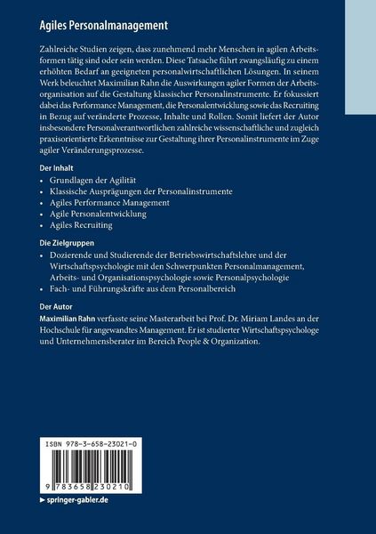 Produktbild: Agiles Personalmanagement