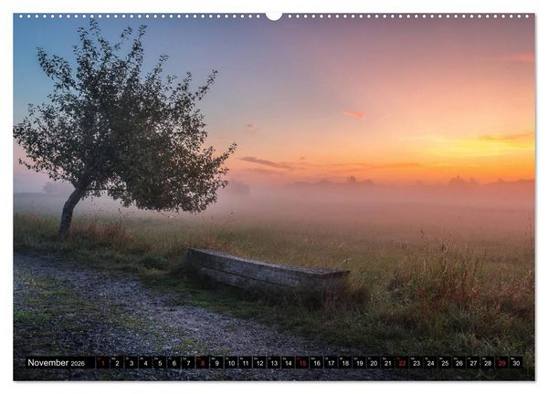 Produktbild: Das M&uuml;nsterland - Meine Impressionen (hochwertiger Premium Wandkalender 2026 DIN A2 quer), Kunstdruck in Hochglanz