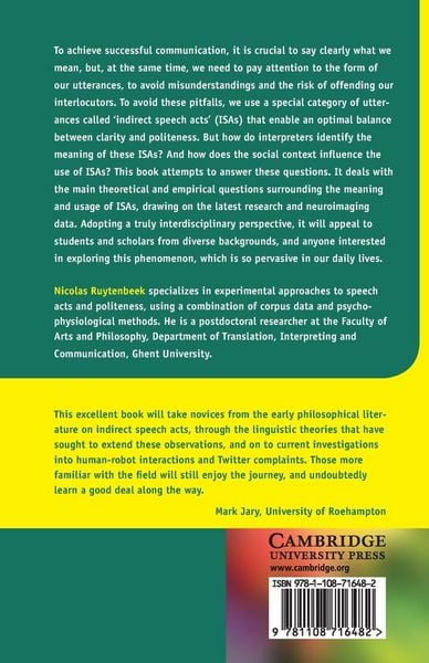 Produktbild: Indirect Speech Acts