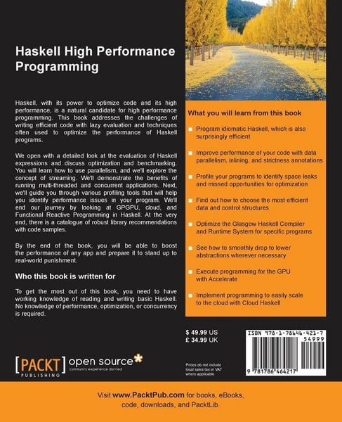 Produktbild: Haskell High Performance Programming