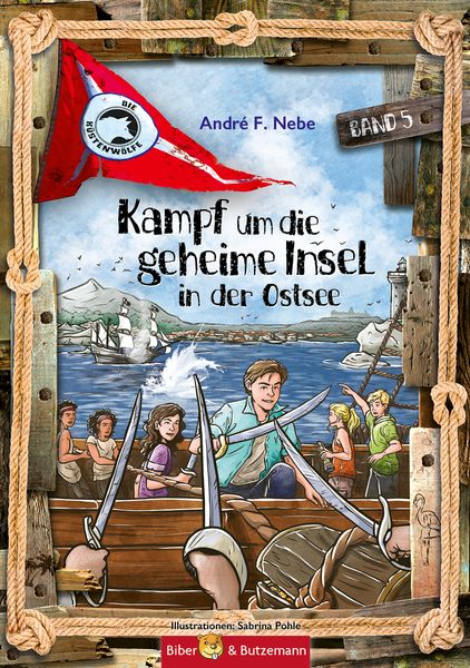 Produktbild: Die K&uuml;stenw&ouml;lfe 5 - Kampf um die geheime Insel in der Ostsee