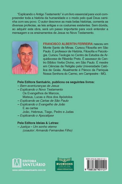Produktbild: Explicando o antigo testamento