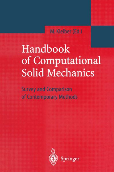 Produktbild: Handbook of Computational Solid Mechanics