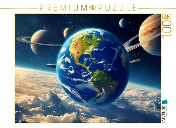 Produktbild: CALVENDO Puzzle Ein Motiv aus dem Kalender Fantasie & Science Fiction | 1000 Teile Lege-Gr&ouml;&szlig;e 64x48cm Foto-Puzzle f&uuml;r gl&uuml;ckliche Stunden