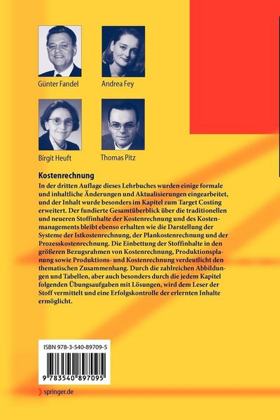 Produktbild: Kostenrechnung