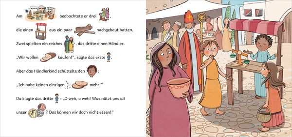 Produktbild: Einer, der Gutes tat ... Die Geschichte von Nikolaus in Bildw&ouml;rtern