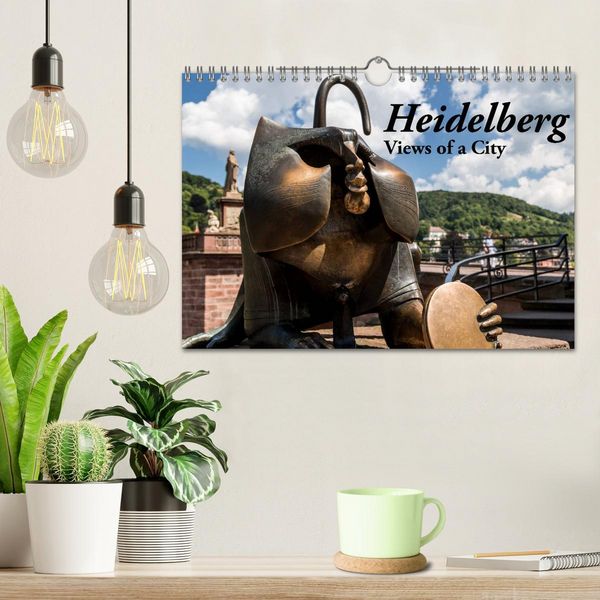 Produktbild: Heidelberg - Views of a City (Wall Calendar 2026 DIN A4 landscape), CALVENDO 12 Month Wall Calendar