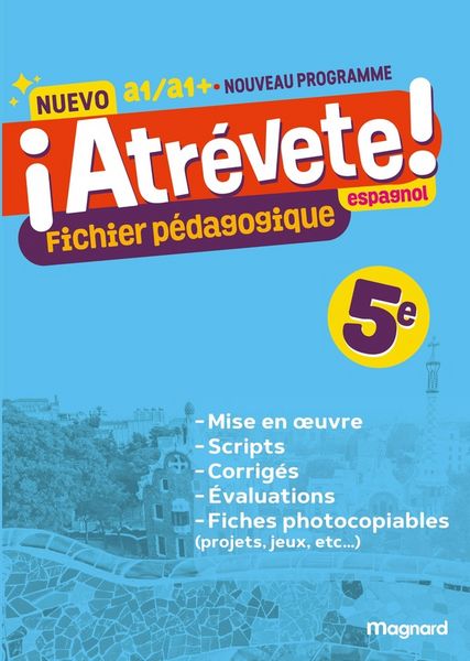 Produktbild: Nuevo Atrevete - Espagnol 5e (2026) - Fichier Pedagogique