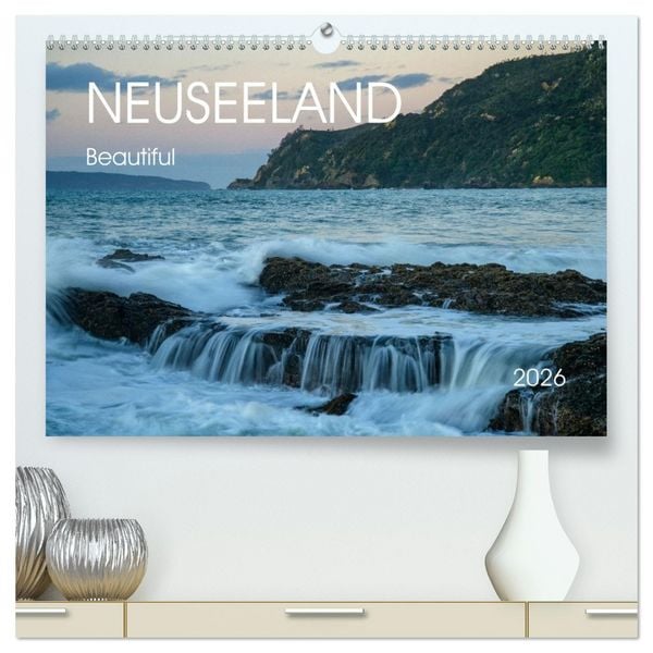 Produktbild: Beautiful Neuseeland (hochwertiger Premium Wandkalender 2026 DIN A2 quer), Kunstdruck in Hochglanz