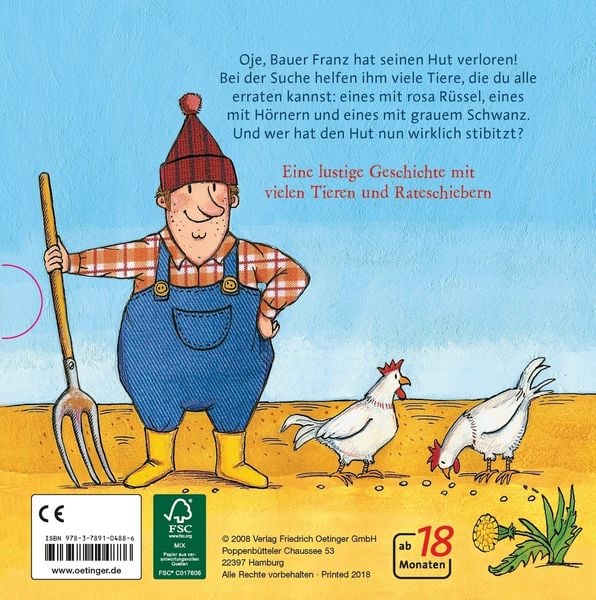 Produktbild: Wer hat denn meinen Hut versteckt?