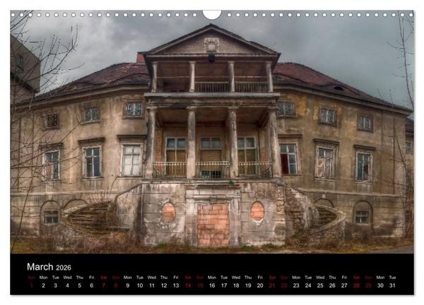 Produktbild: Abandoned Places in Germany (Wall Calendar 2026 DIN A3 landscape), CALVENDO 12 Month Wall Calendar