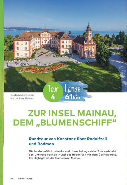 Produktbild: BVA Die 25 sch&ouml;nsten E-Bike Touren am Bodensee