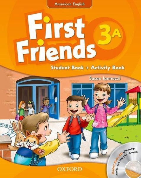 Produktbild: First Friends (American) 3/Student Bk. / Workbk. A and CD