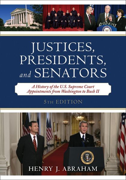Produktbild: Justices, Presidents, and Senators