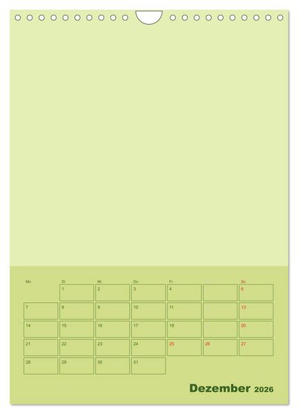 Produktbild: Bastel Terminkalender (Wandkalender 2026 DIN A4 hoch), CALVENDO Monatskalender