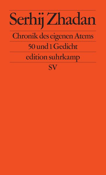 Produktbild: Chronik des eigenen Atems