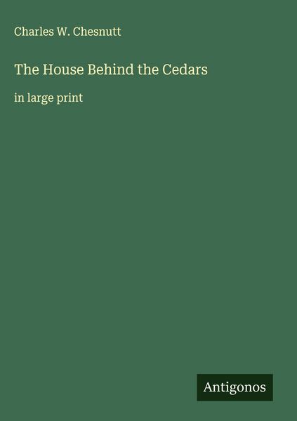 Produktbild: The House Behind the Cedars