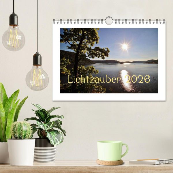 Produktbild: Lichtzauber 2026 (Wandkalender 2026 DIN A4 quer), CALVENDO Monatskalender