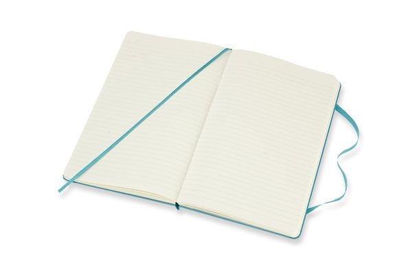 Produktbild: Moleskine Notizbuch Large/A5, Liniert, Hard Cover, Riff Blau