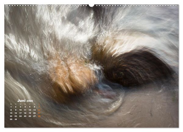 Produktbild: ... wie kleine Wellen tanzen ... (Wandkalender 2026 DIN A2 quer), CALVENDO Monatskalender