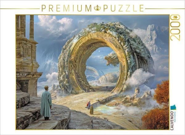 CALVENDO Puzzle Steinerne Echos | 2000 Teile Lege-Größe 90 × 67 cm Foto-Puzzle für glückliche Stunden