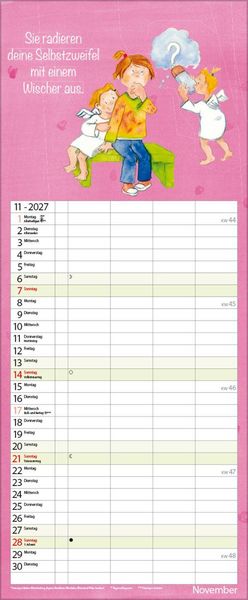 Produktbild: Familientimer Schutzengel 2027