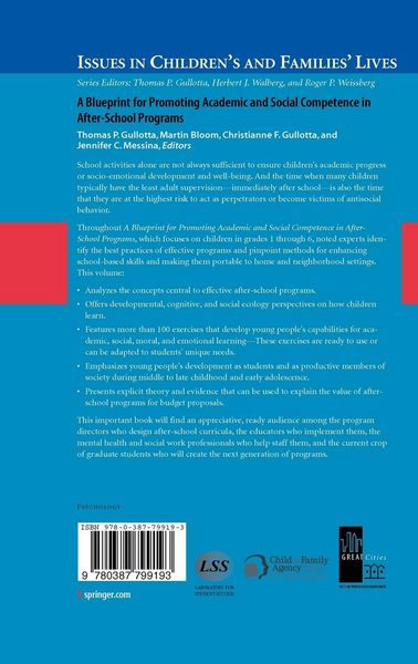 Produktbild: A Blueprint for Promoting Academic and Social Competence in After-School Programs