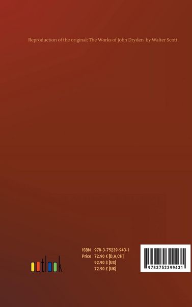 Produktbild: The Works of John Dryden