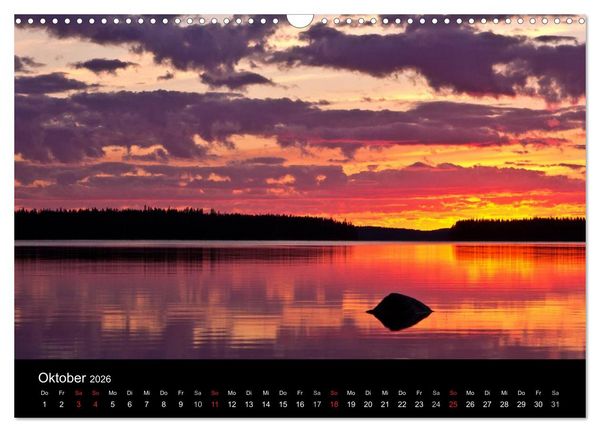 Produktbild: Finnland - Land der tausend Seen (Wandkalender 2026 DIN A3 quer), CALVENDO Monatskalender