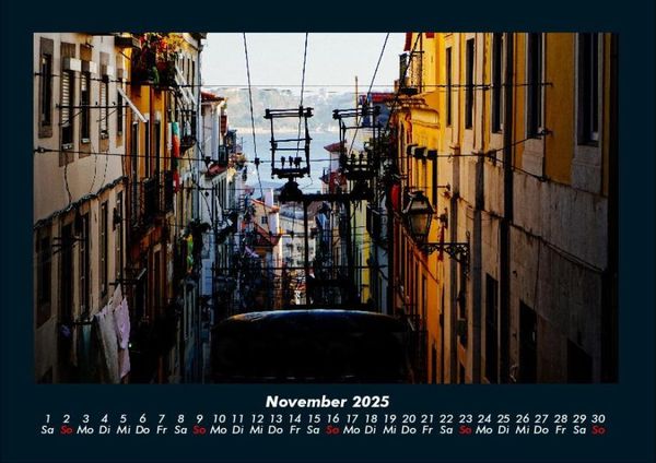 Produktbild: Lissabon 2025 Fotokalender DIN A4