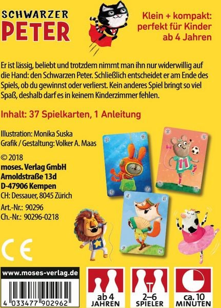 Produktbild: Schwarzer Peter (Kinderspiel)