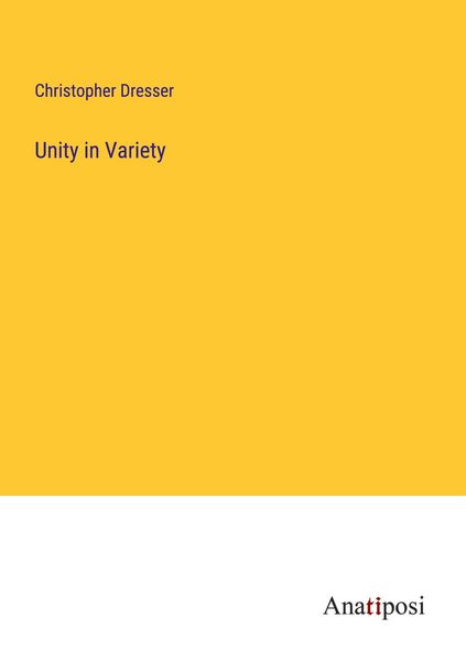 Produktbild: Unity in Variety