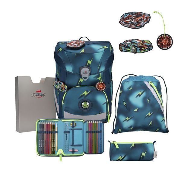 Produktbild: DerDieDas Schulranzen Set ErgoFlex Easy, Schulranzen Set, 5tlg, Magic Light