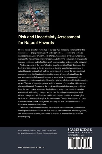 Produktbild: Risk and Uncertainty Assessment for Natural Hazards