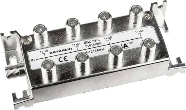 Produktbild: Kathrein EBC 08/G Kabel-TV Abzweiger 8-fach
