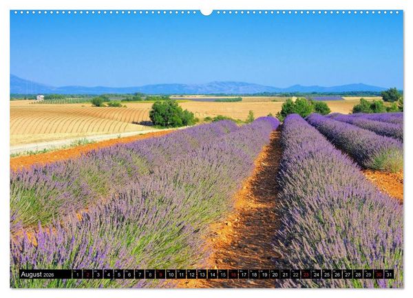 Produktbild: Verzaubernde Provence (hochwertiger Premium Wandkalender 2026 DIN A2 quer), Kunstdruck in Hochglanz
