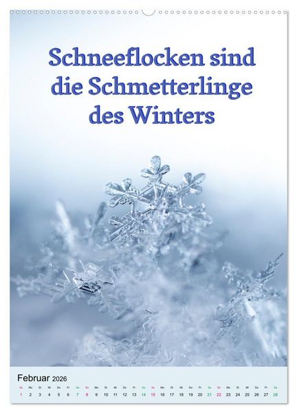 Produktbild: Die vier Jahreszeiten begleitet mit Spr&uuml;chen (Wandkalender 2026 DIN A2 hoch), CALVENDO Monatskalender