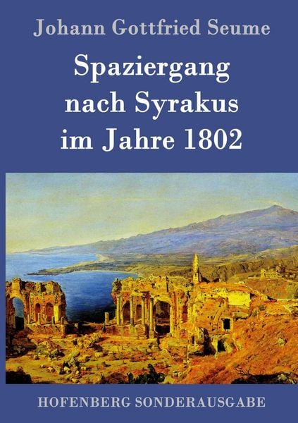 Produktbild: Spaziergang nach Syrakus im Jahre 1802