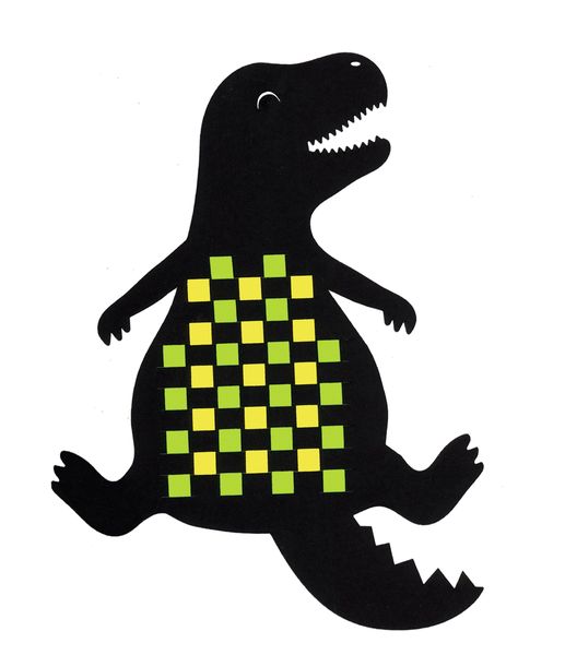 Produktbild: URSUS Flechtmotive im Neon-Look. 9er Set