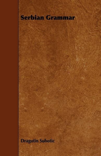 Produktbild: Serbian Grammar