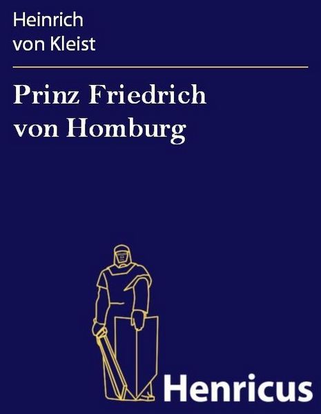 Produktbild: Prinz Friedrich von Homburg