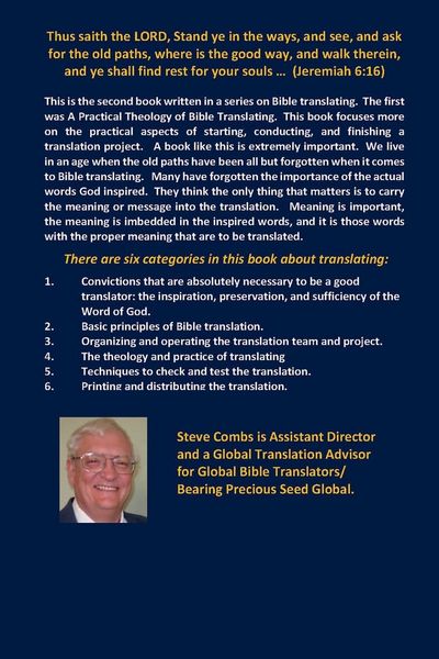 Produktbild: A Practical Guide to Bible Translation Projects