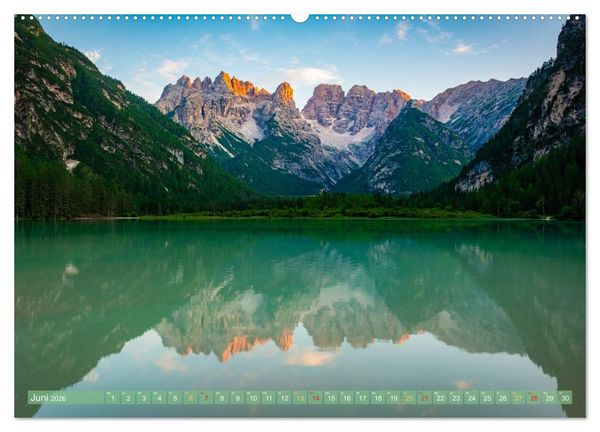 Produktbild: Malerische Alpen - Fesselnde Landschaften (hochwertiger Premium Wandkalender 2026 DIN A2 quer), Kunstdruck in Hochglanz