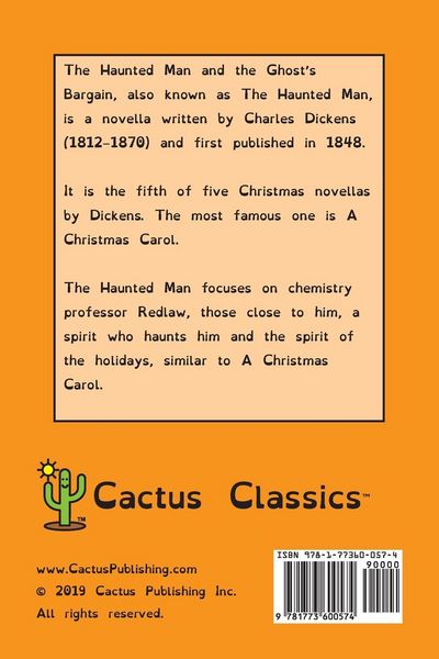 Produktbild: The Haunted Man and the Ghost's Bargain (Cactus Classics Dyslexic Friendly Font)
