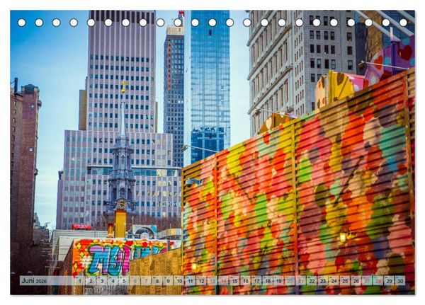 Produktbild: New York - Stadt der Wolkenkratzer (Tischkalender 2026 DIN A5 quer), CALVENDO Monatskalender