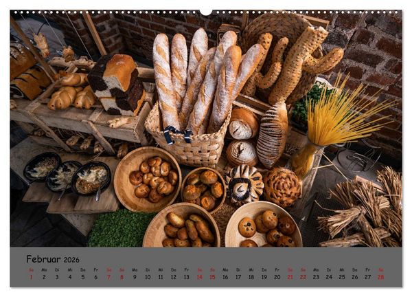 Produktbild: Mein Brotkalender (Wandkalender 2026 DIN A2 quer), CALVENDO Monatskalender