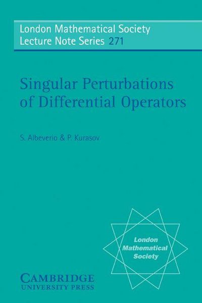 Produktbild: Singular Perturbations of Differential Operators