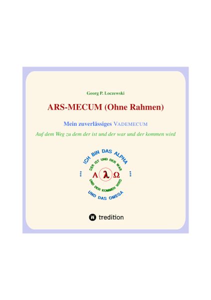 Produktbild: ARS-MECUM --- Mein zuverl&auml;ssiges VADEMECUM (Ohne Rahmen)