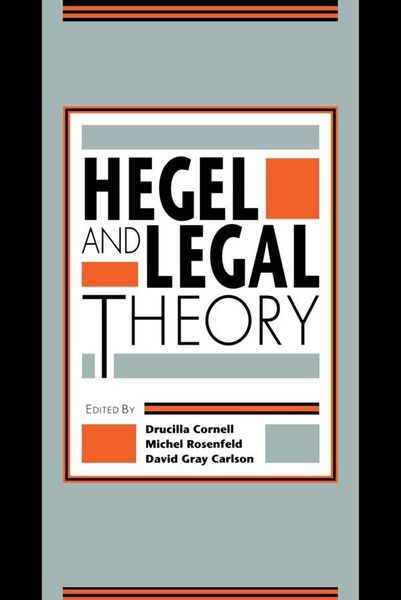 Produktbild: Hegel and Legal Theory